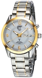 ETT Eco Tech Time Gobi Grå/Guldtonet stål Ø40 mm EGS-11253-12M