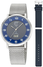 ETT Eco Tech Time Atacama Grå/Stål Ø40 mm EGS-11621-32MS