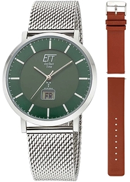 ETT Eco Tech Time Atacama Grøn/Stål Ø40 mm EGS-11622-81MS