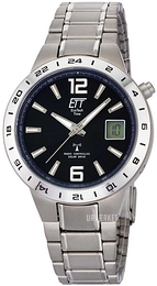 ETT Eco Tech Time Basic Titan Blå/Titanium Ø40 mm EGT-11411-41M