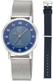 ETT Eco Tech Time Atacama Blå/Stål Ø36 mm ELS-11617-32MS
