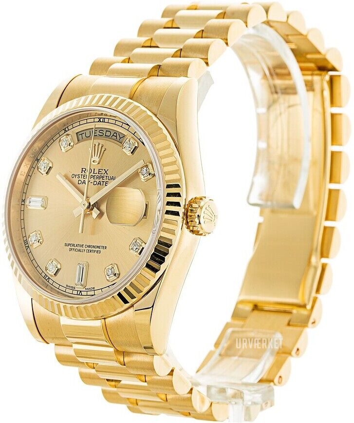 [Pre-owned] Rolex 118238-0116 - 2017 - Day-Date